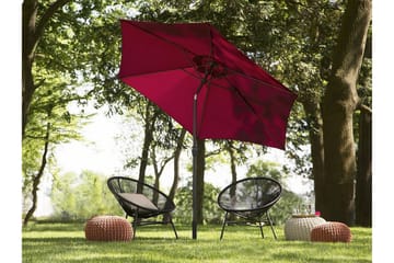 Parasoll Varese 230 cm - Röd - Utemöbler & utemiljö - Solskydd - Parasoll