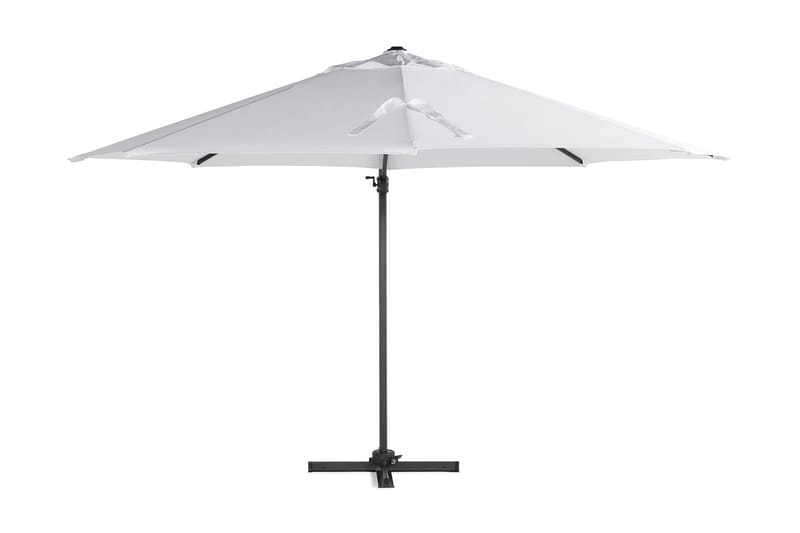 Parasoll Vienna Lyx 350 cm - Vit|Svart - Utemöbler & utemiljö - Solskydd - Parasoll