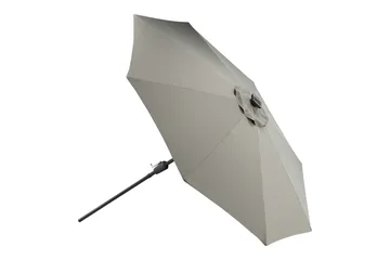 Sabal Parasoll 270 cm med LED - Grå - Utemöbler & utemiljö - Solskydd - Parasoll