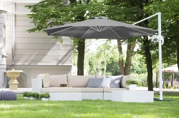 Savona Parasoll 240 cm - Mörkgrå - Utemöbler & utemiljö - Solskydd - Parasoll