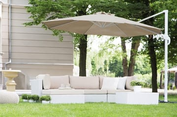 Savona Parasoll 240 cm - Brun - Utemöbler & utemiljö - Solskydd - Parasoll - Hängparasoll