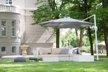 Savona Parasoll 241 cm - Grå - Utemöbler & utemiljö - Solskydd - Parasoll