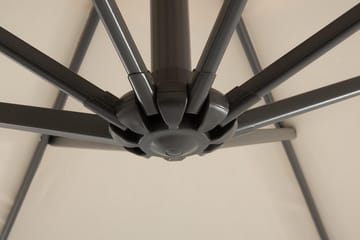 Savona Parasoll 240 cm - Vit - Utemöbler & utemiljö - Solskydd - Parasoll - Hängparasoll