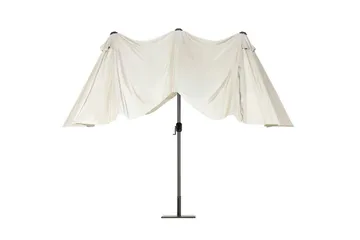 Sibilla Parasoll 247 cm - Beige - Utemöbler & utemiljö - Solskydd - Parasoll - Balkongparasoll