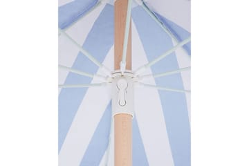 Parasoll Teulon 150 cm - Blå/Vit/Ljusbrun - Utemöbler & utemiljö - Solskydd - Parasoll