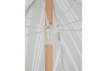 Parasoll Teulon 150 cm - Vit/Ljusbrun - Utemöbler & utemiljö - Solskydd - Parasoll