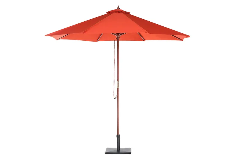Toscana Ii Parasoll 254 cm - Röd - Utemöbler & utemiljö - Solskydd - Parasoll