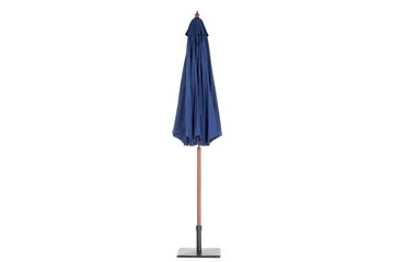 Toscana Ii Parasoll 254 cm - Blå - Utemöbler & utemiljö - Solskydd - Parasoll - Balkongparasoll