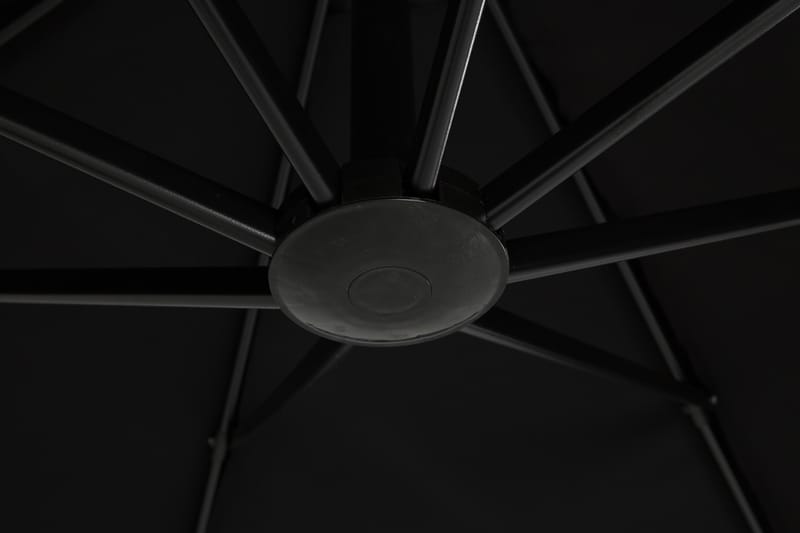 Vienna Lyx Parasoll 3,5 m - Svart - Utemöbler & utemiljö - Solskydd - Parasoll - Hängparasoll