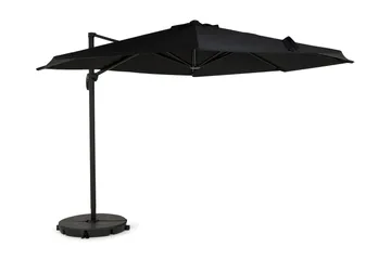 Vienna Lyx Parasoll 3,5 m - Svart - Utemöbler & utemiljö - Solskydd - Parasoll - Hängparasoll