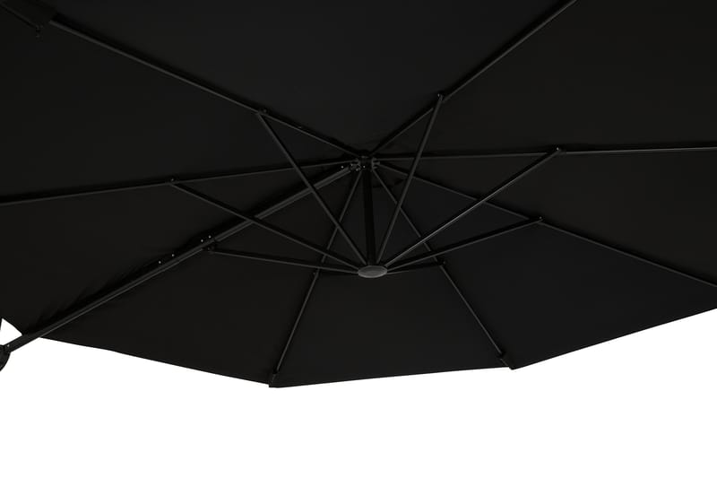 Vienna Lyx Parasoll 3,5 m - Svart - Utemöbler & utemiljö - Solskydd - Parasoll - H ängparasoll