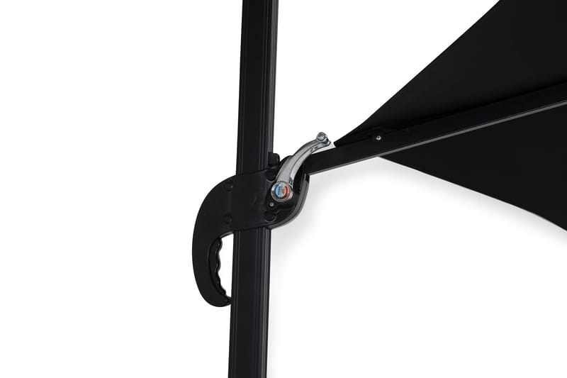Vienna Parasoll 300 cm - Grå/svart - Utemöbler & utemiljö - Solskydd - Parasoll - Hängparasoll
