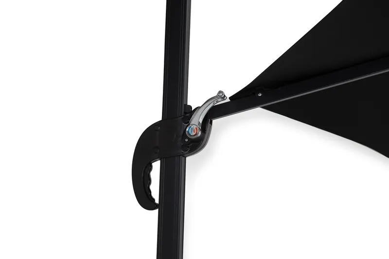 Vienna Parasoll 300 cm - Grå/svart - Utemöbler & utemiljö - Solskydd - Parasoll - Hängparasoll