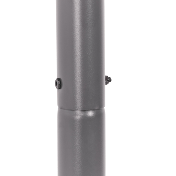 Paviljong Aventine 300 cm Stål - Grå/Svart - Utemöbler & utemiljö - Solskydd - Pergola