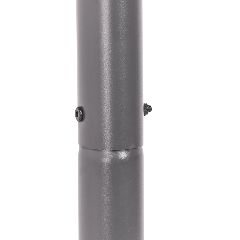 Paviljong Aventine 300 cm Stål - Grå/Svart - Utemöbler & utemiljö - Solskydd - Pergola