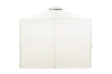 Bermuda komplett paviljong inkl tak och väggar 3x3m - Offwhite - Utemöbler & utemiljö - Solskydd - Paviljong - Komplett paviljong