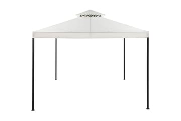 Bermuda komplett paviljong inkl tak och väggar 3x3m - Offwhite - Utemöbler & utemiljö - Solskydd - Paviljong - Komplett paviljong