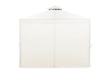 Bermuda komplett paviljong inkl tak och väggar 3x4m - Offwhite - Utemöbler & utemiljö - Solskydd - Paviljong - Komplett paviljong
