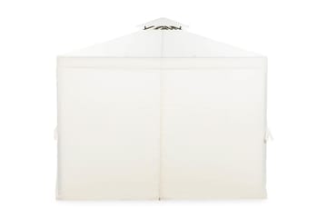 Bermuda komplett paviljong inkl tak och väggar 3x3m - Offwhite - Utemöbler & utemiljö - Solskydd - Paviljong - Komplett paviljong