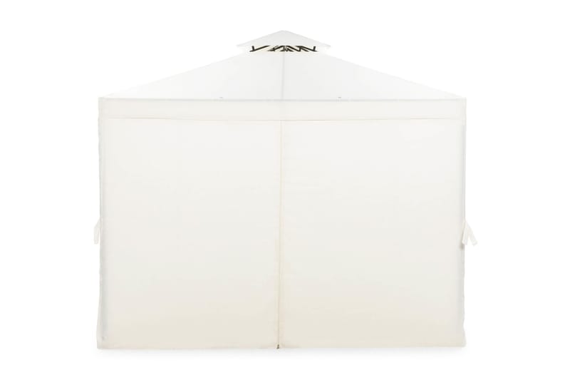 Bermuda komplett paviljong inkl tak och väggar 3x3m - Offwhite - Utemöbler & utemiljö - Solskydd - Paviljong - Komplett paviljong