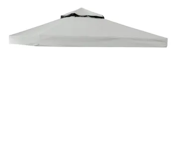 Hillerstorp Luxor Paviljongtak 300 x 300 cm - Grå - Utemöbler & utemiljö - Solskydd - Paviljong - Paviljongtak