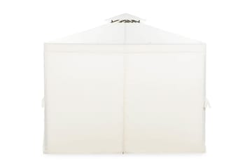 Bermuda Komplett Paviljong 3x4 m - Inkl Väggar och Nät Naturvit - Utemöbler & utemiljö - Solskydd - Paviljong - Komplett paviljong