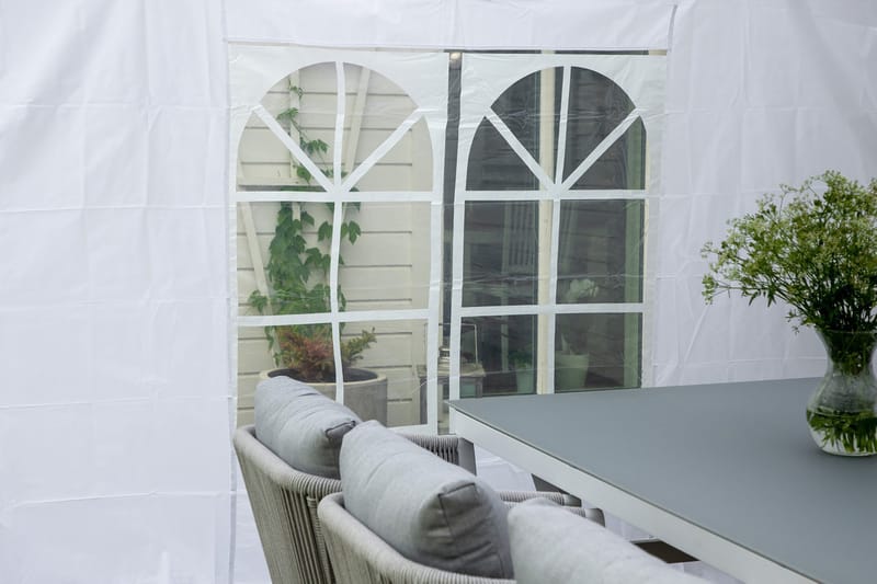 Easy Up Paviljong 295x295 cm - Vit - Utemöbler & utemiljö - Solskydd - Paviljong - Komplett paviljong