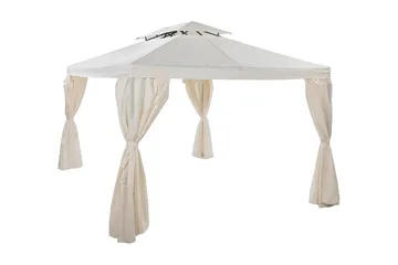Komplett paviljong Comfort Garden Bermuda Paviljong 3x4 m – Offwhite Offwhite - Utemöbler & utemiljö - Solskydd - Paviljong - Komplett paviljong