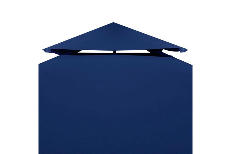 Paviljongtak med ventilering 310 g/m² 4x3 m blå - Blå - Paviljongtak