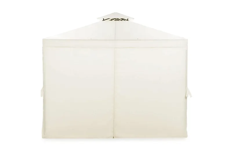 Bermuda Väggar till Paviljong 3x4 m - Beige/Vit - Utemöbler & utemiljö - Solskydd - Paviljong - Paviljongvägg