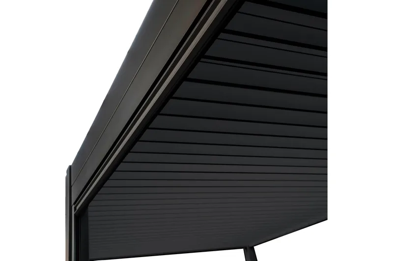 Mirador Alasvedettävä paviljongin seinä 3m Grå - Utemöbler & utemiljö - Solskydd - Paviljong - Paviljongvägg