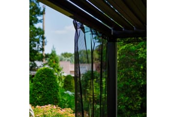 Myggnät till Paviljong Mirador 300x300 cm 4 st Svart - Utemöbler & utemiljö - Solskydd - Paviljong - Paviljongvägg