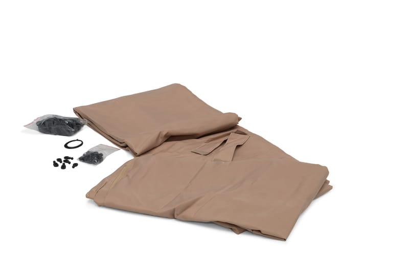 Paviljongväggar Hillerstorp Luxor 300 x 300 cm - Beige - Utemöbler & utemiljö - Solskydd - Paviljong - Paviljongvägg