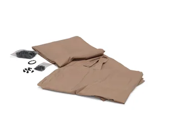 Paviljongväggar Hillerstorp Luxor 300 x 300 cm - Beige - Utemöbler & utemiljö - Solskydd - Paviljong - Paviljongvägg