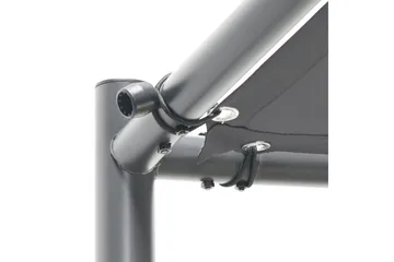 Trädgårdspergola Vimino - Grå, svart - Utemöbler & utemiljö - Solskydd - Pergola