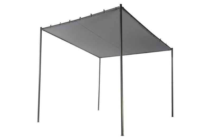 Trädgårdspergola Vimino - Grå, svart - Utemöbler & utemiljö - Solskydd - Pergola