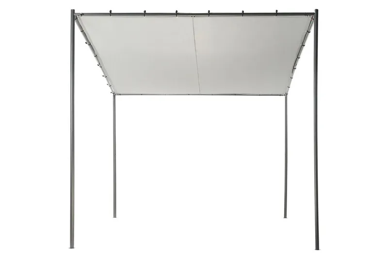 Trädgårdspergola Vimino - Grå - Utemöbler & utemiljö - Solskydd - Pergola