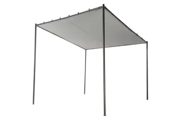 Trädgårdspergola Vimino - Grå - Utemöbler & utemiljö - Solskydd - Pergola