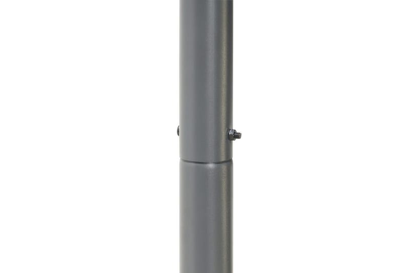 Trädgårdspergola Vimino - Grå - Utemöbler & utemiljö - Solskydd - Paviljong - Komplett paviljong