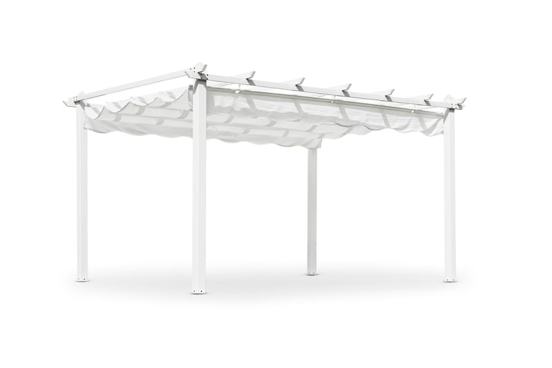 Hillerstorp Pergola Pergolux 3x4 m Vit - Hillerstorp - Pergola