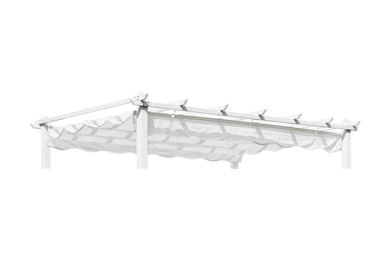 Hillerstorp Pergola Pergolux 300 cm - Vit - Utemöbler & utemiljö - Solskydd - Pergola