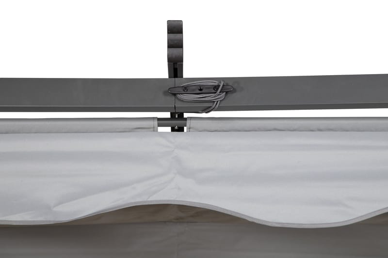 Lazio Pergola 295x395 cm - Svart/Grå - Utemöbler & utemiljö - Solskydd - Pergola