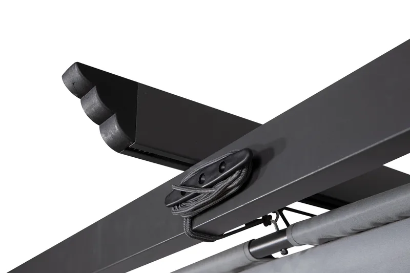 Lazio Pergola 295x395 cm - Svart/Grå - Utemöbler & utemiljö - Solskydd - Pergola