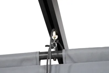 Lazio Pergola 295x395 cm - Svart/Grå - Utemöbler & utemiljö - Solskydd - Pergola