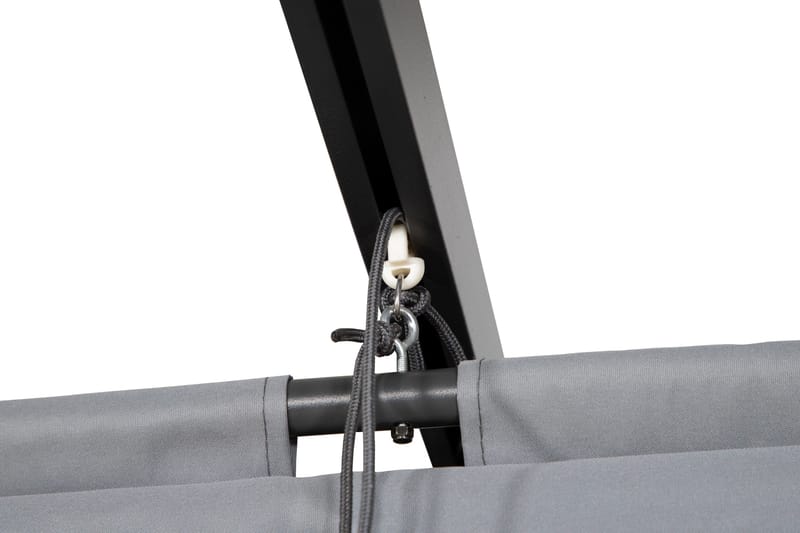 Lazio Pergola 295x395 cm - Svart/Grå - Utemöbler & utemiljö - Solskydd - Pergola