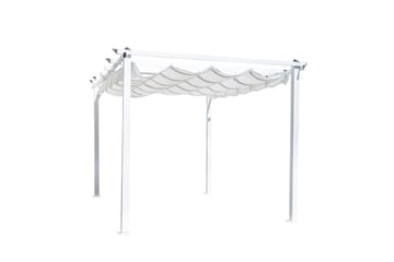 Lazio Pergola 348 cm - Vit - Utemöbler & utemiljö - Solskydd - Pergola