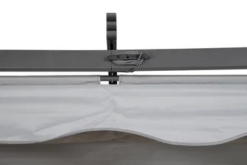 Lazio Pergola 295x395 cm - Svart/Grå - Utemöbler & utemiljö - Solskydd - Pergola