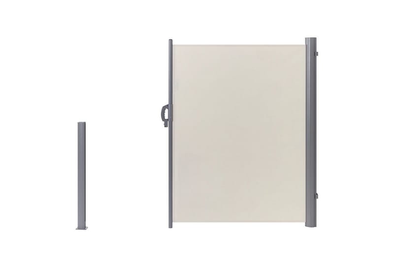 Sidomarkis Dorio Beige/Silver, 305x9x160 cm - Beige/Silver, 305x9x160 cm - Utemöbler & utemiljö - Solskydd - Markiser - Sidomarkis
