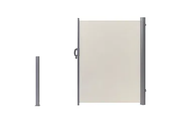 Sidomarkis Dorio Beige/Silver, 305x9x160 cm - Beige/Silver, 305x9x160 cm - Utemöbler & utemiljö - Solskydd - Markiser - Sidomarkis