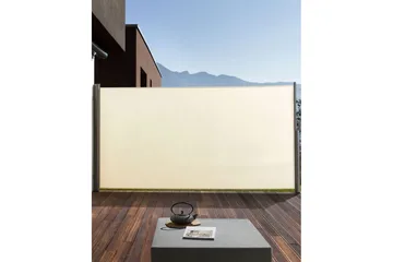 Sidomarkis Dorio Beige/Silver, 305x9x160 cm - Beige/Silver, 305x9x160 cm - Utemöbler & utemiljö - Solskydd - Markiser - Sidomarkis